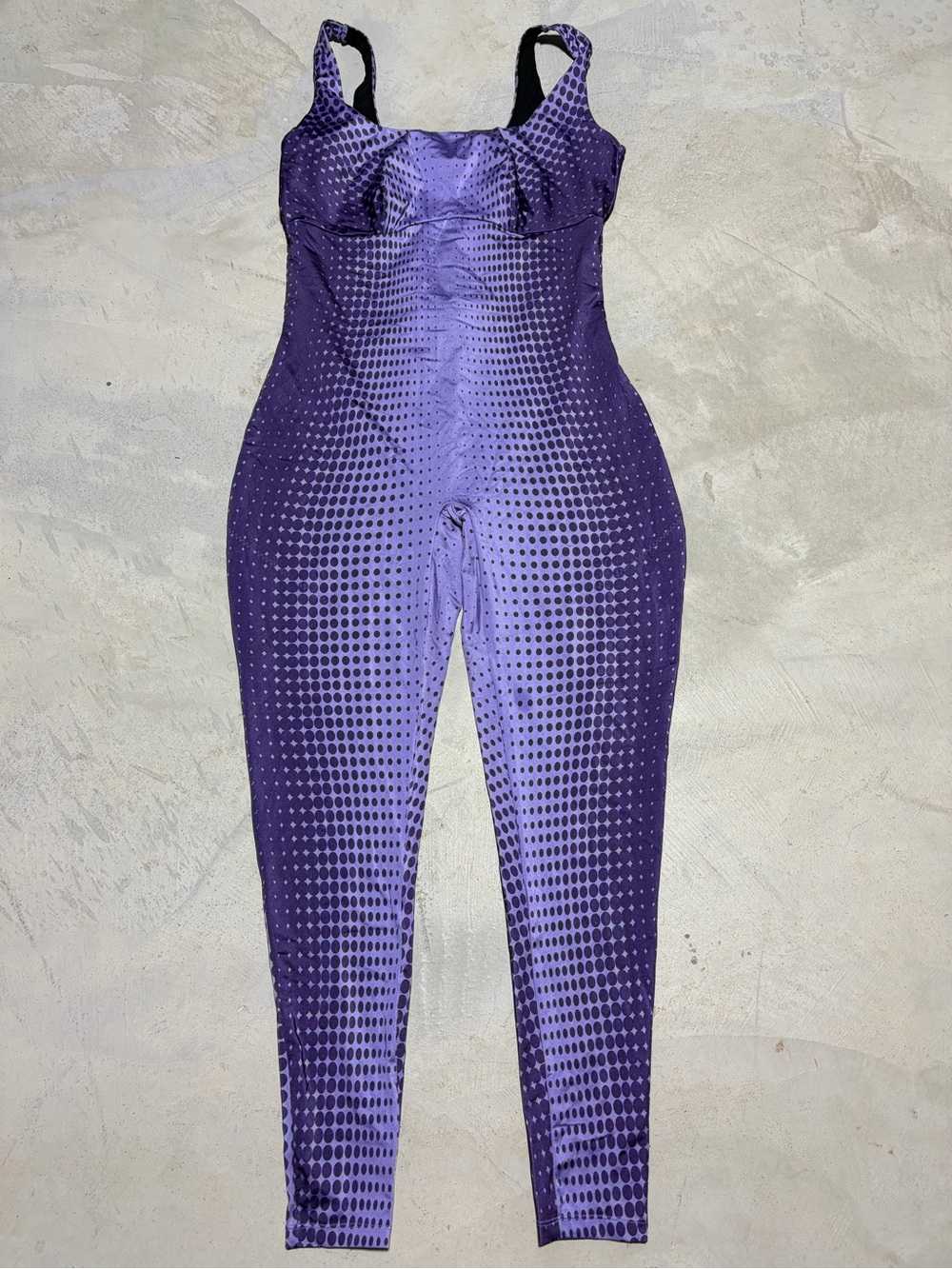 Yitty headliner shaping catsuit Purple Sleeveless Fit Jumpsuit